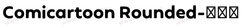 Comicartoon Rounded字体转换